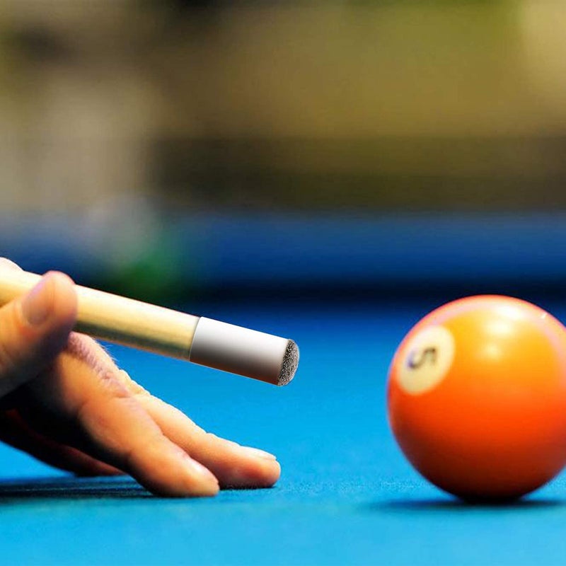 Savita 50 Pieces Assorted Pool Billiard Cue Tips Pool Stick Tips Replacements Compatible with 9mm, 10mm, 11mm, 12mm, 13mm Cue Tips - Image 3